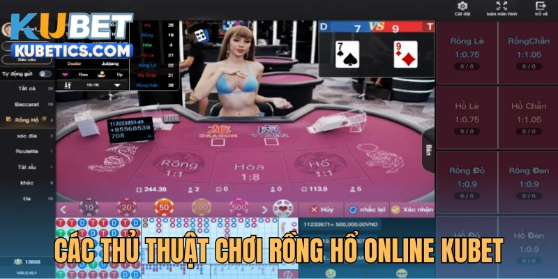 Tham khảo các thủ thuật chơi Rồng Hổ online Kubet
